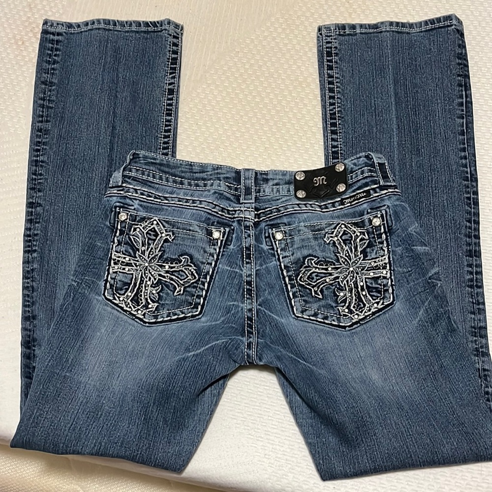 Miss Me boot cut jeans size 29